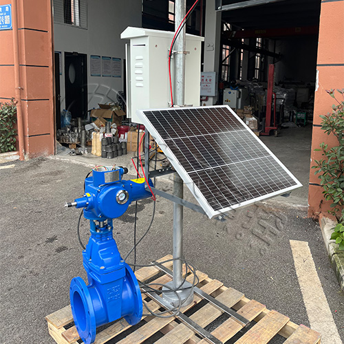 新邵皓久 Z945X-16Q免布线太阳能电动闸阀 农业灌溉 支持远程智能控制
